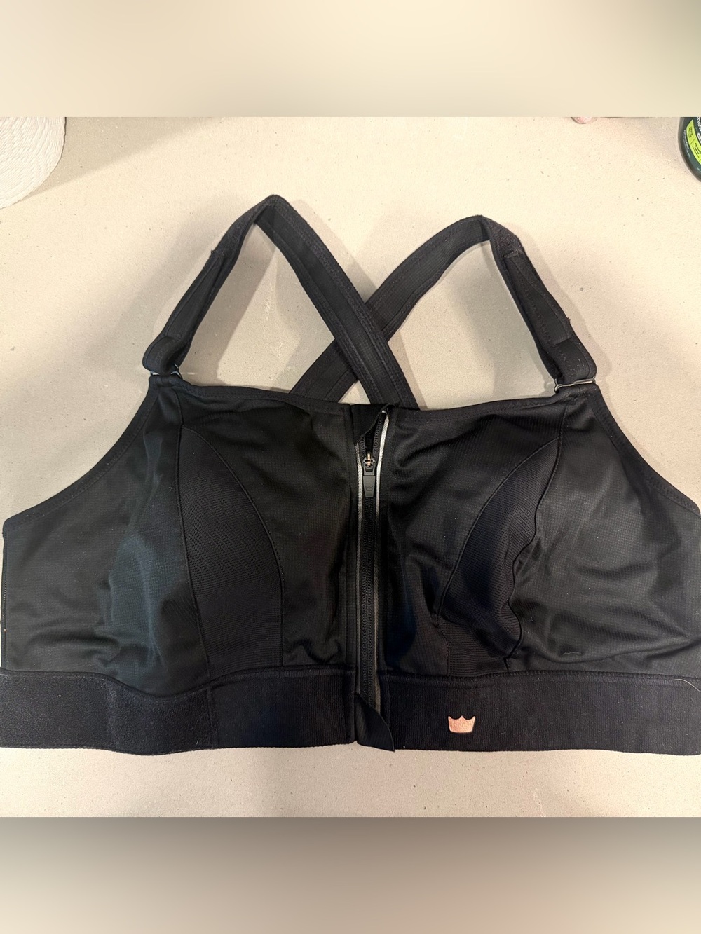 SHEFIT Ultimate Sports Bra | Size 4 Luxe (~44DDD) | Black